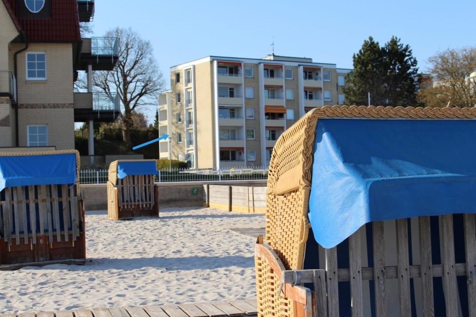 Strandschloss Strandkoje-Ostseeblick Grömitz Extérieur photo